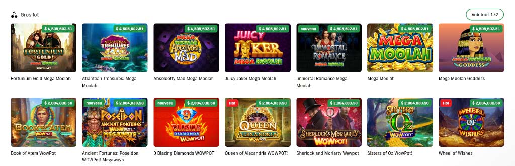 Machines à sous Bet99 jackpot