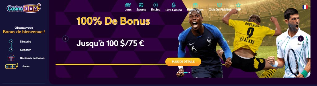 Bienvenue à Casino360