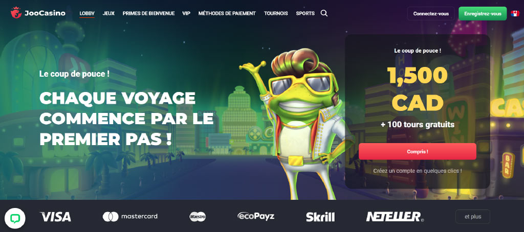 Jouer au Joo Casino