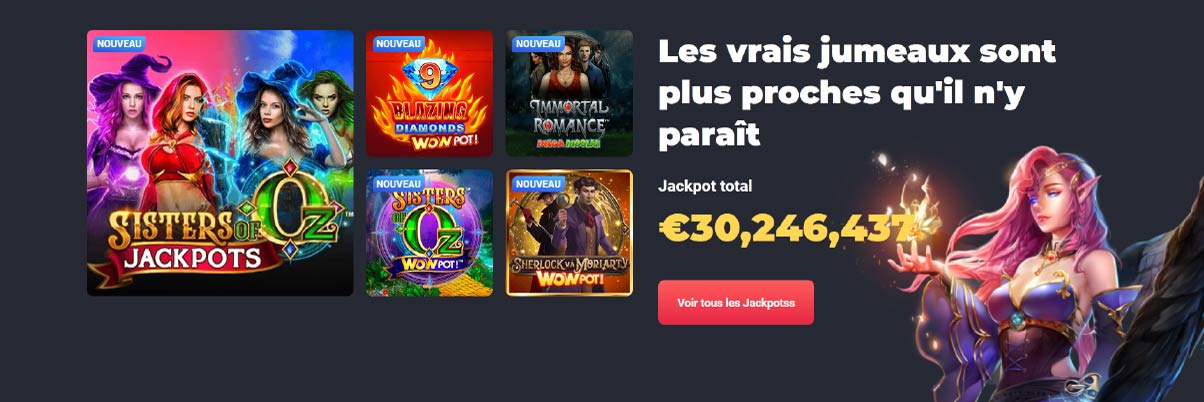 Jackpots de Joo Casino